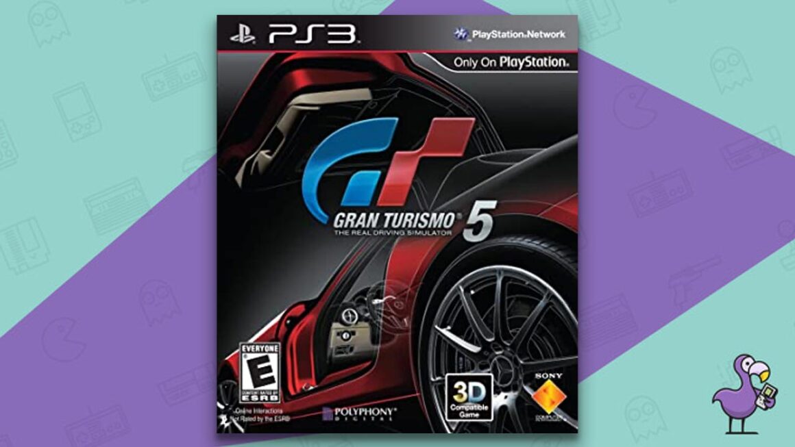 Best Selling PS3 Games - Gran Turismo 5 game case cover art