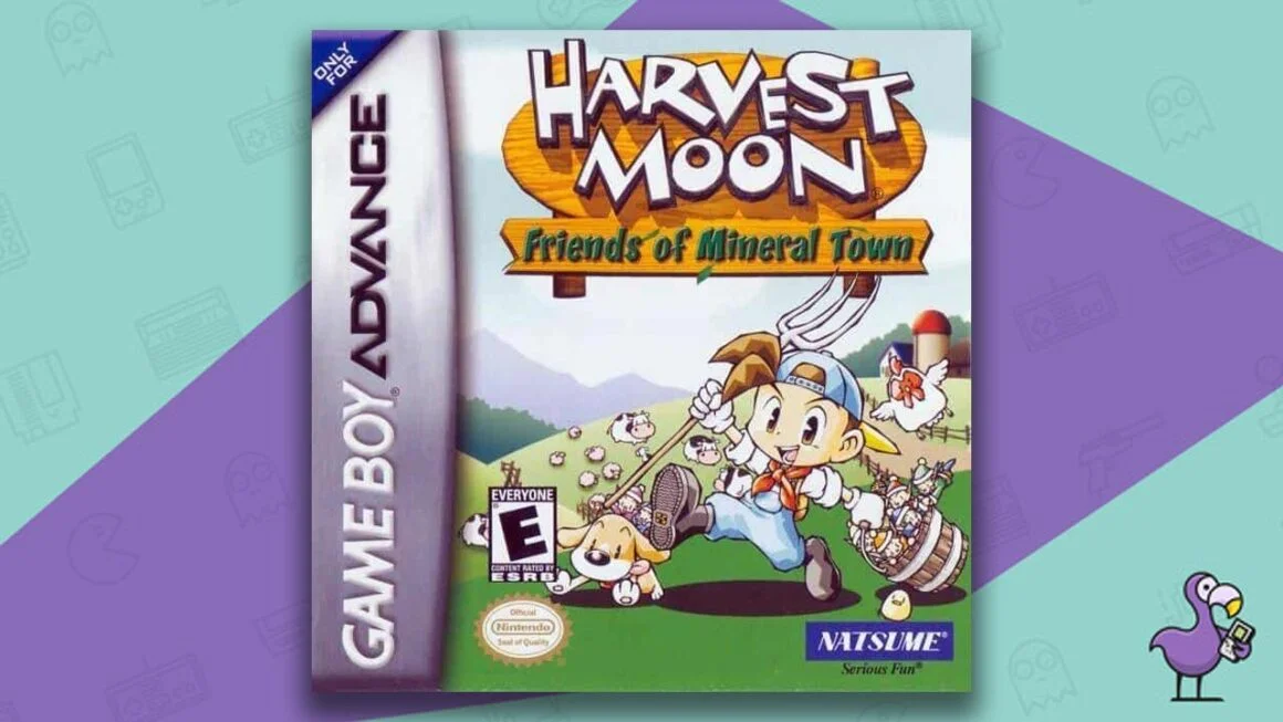 Best Gameboy Advance Games - Harvest Moon game case cover art