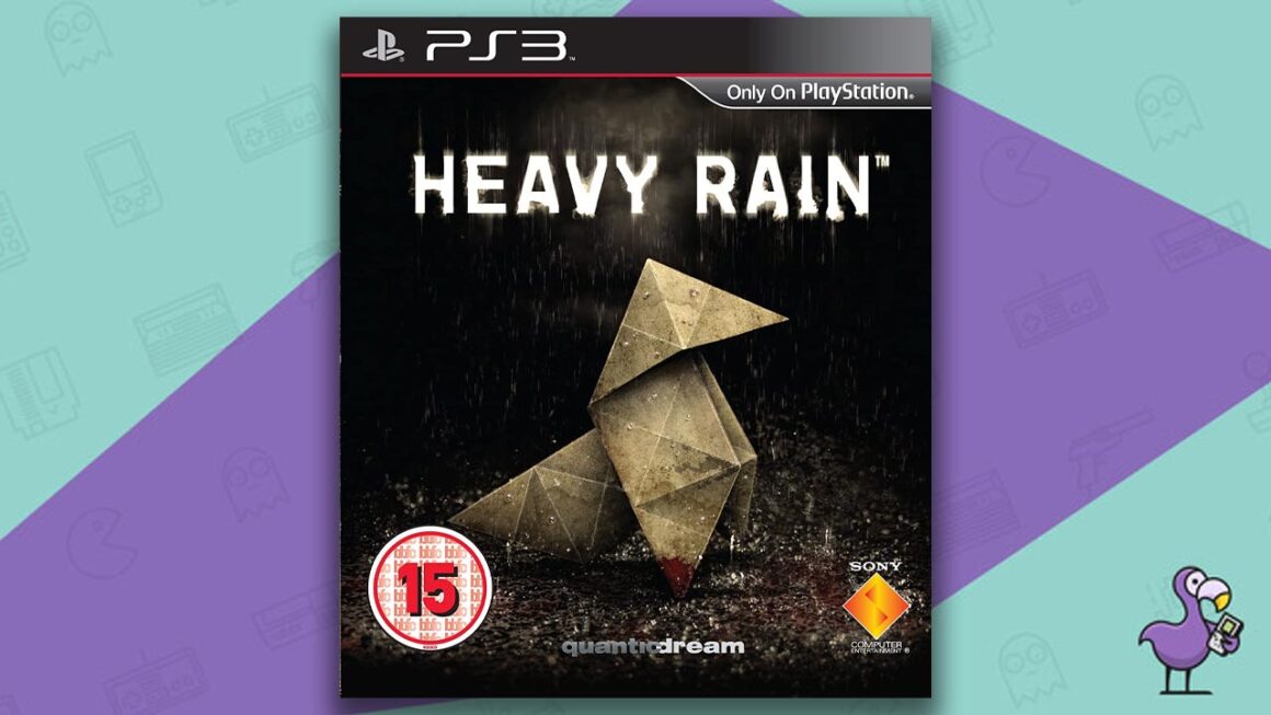 best PS3 exclusives - Heavy Rain game case cover art