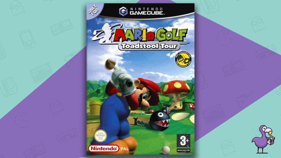 best multiplayer GameCube games - Mario Golf Toadstool Tour game case cover art