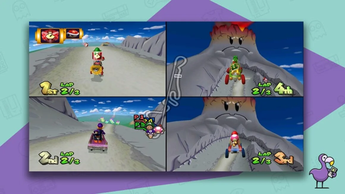 Mario Kart double dash gameplay