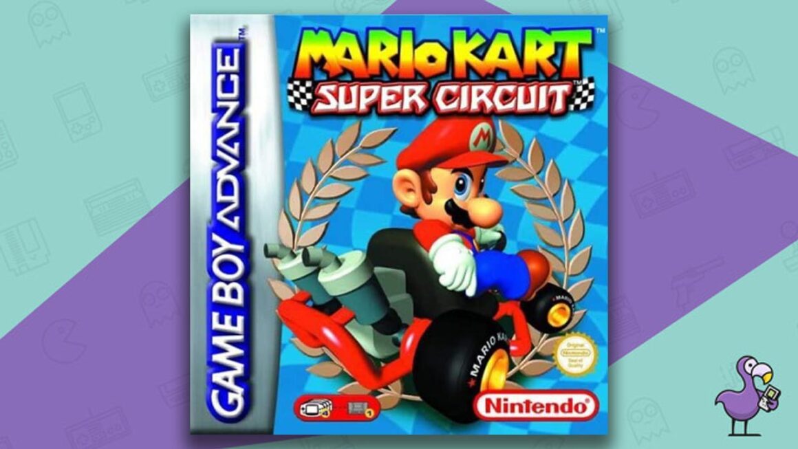 Best selling GBA games - Mario Kart Super Circuit game case cover art