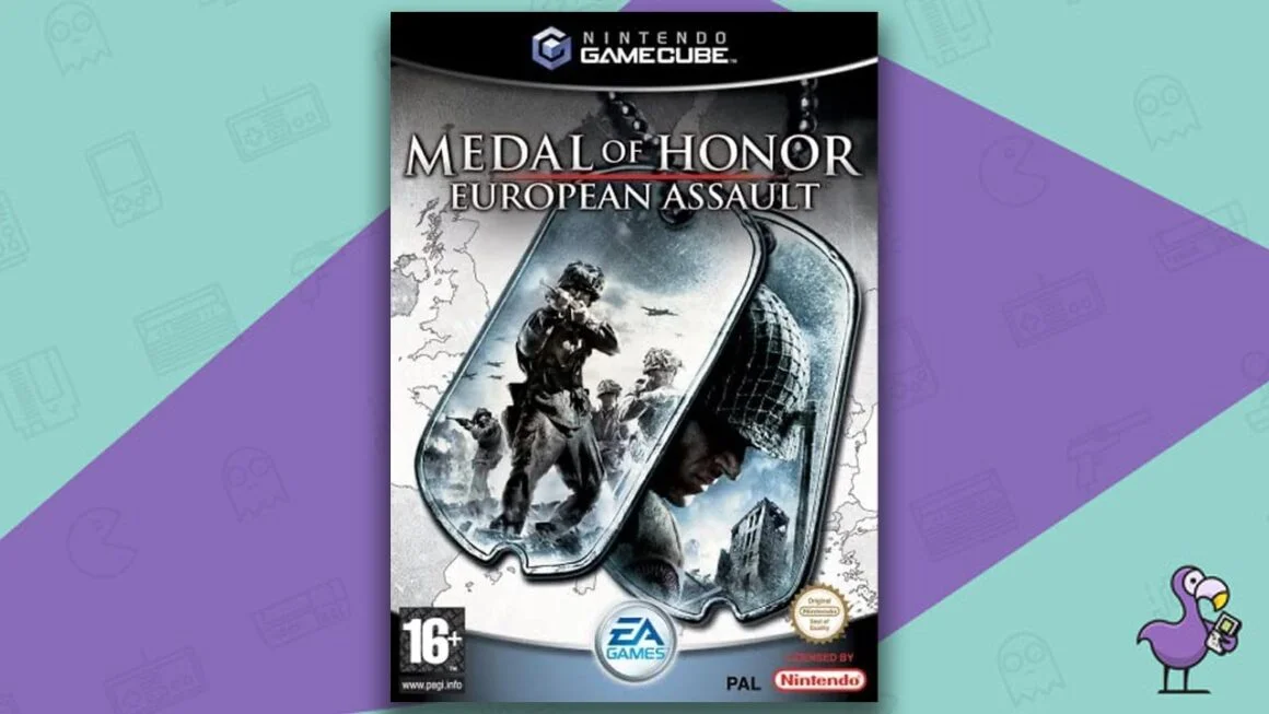 best multiplayer GameCube games - Medal of Honour: European Assault game case cover art