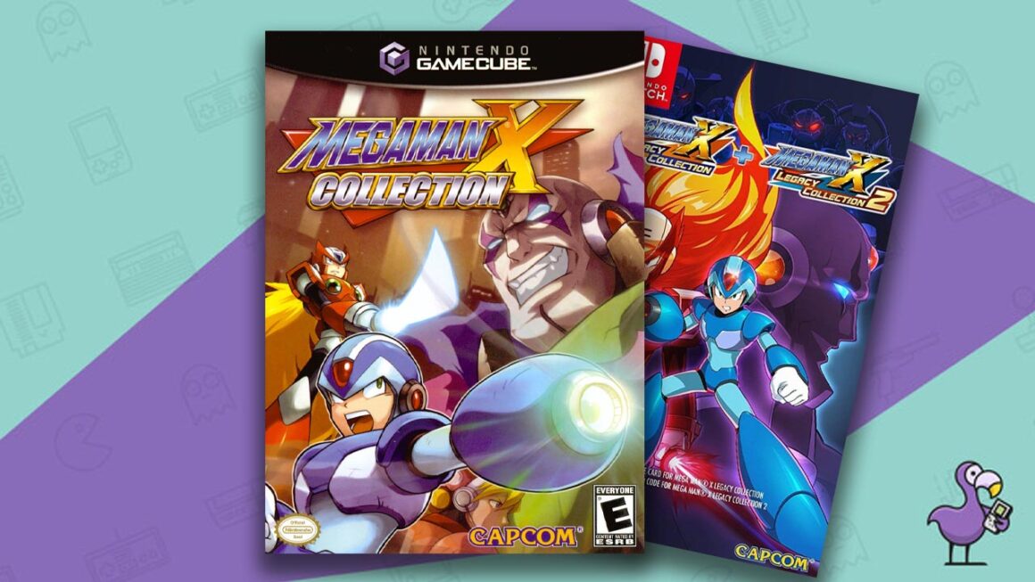 Best GameCube Games on Switch - Mega Man X Collection game cases