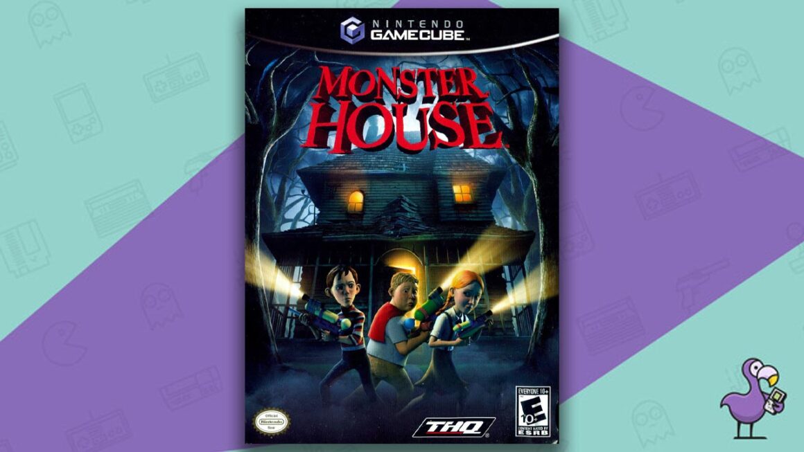 Best GameCube horror games - Monster House game case cover art