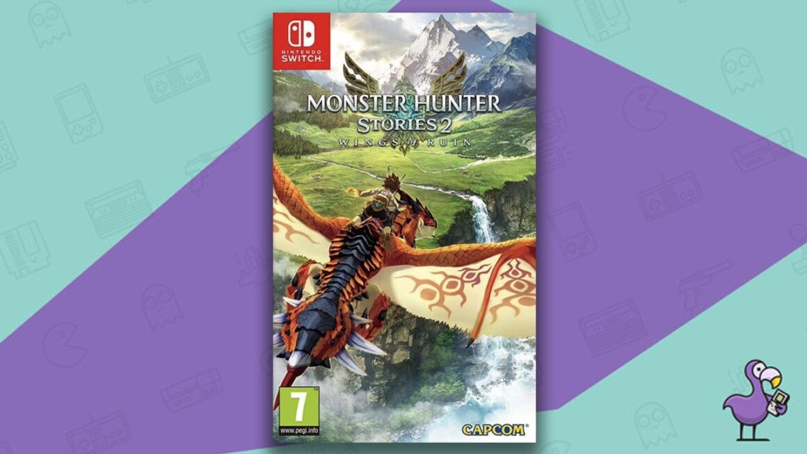 Best open world Nintendo Switch games - Monster Hunter Stories 2: Wings of Ruin game case cover art