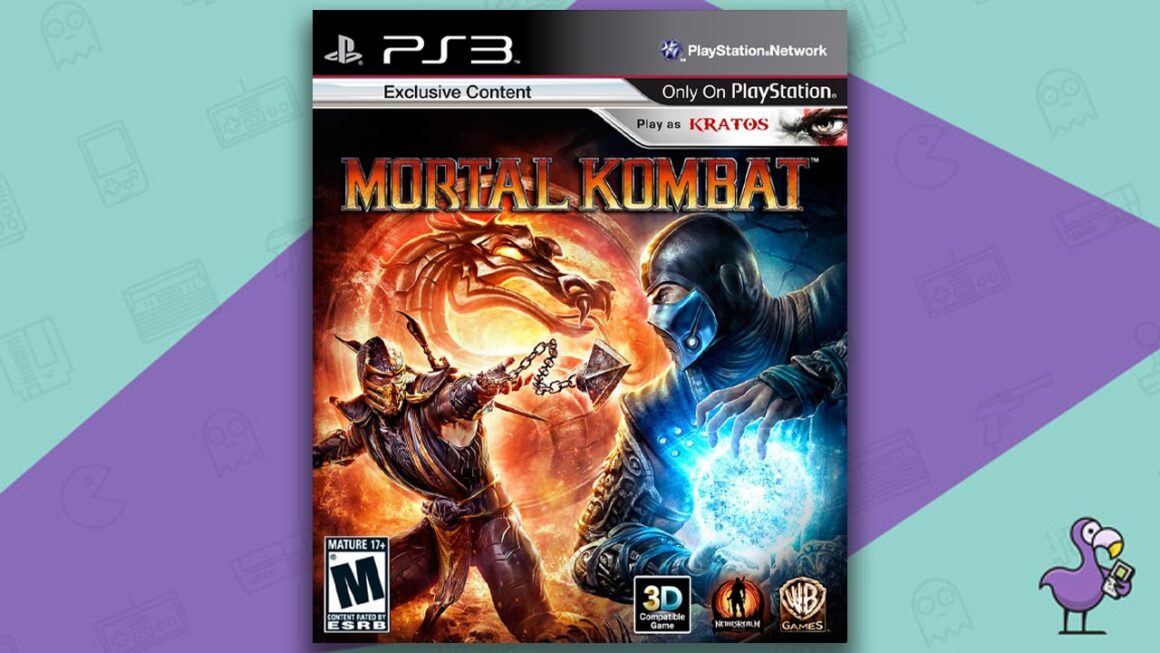 所有真人快打遊戲順序-Mortal Kombat 2011 Game Case cover Art PS3