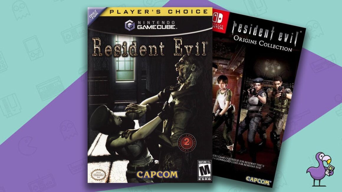 Best GameCube Games on Switch - Resident Evil game cases
