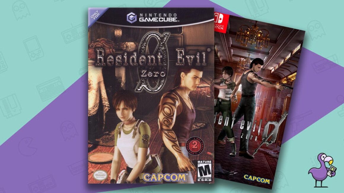 Best GameCube Games on Switch - Resident Evil Zero game cases