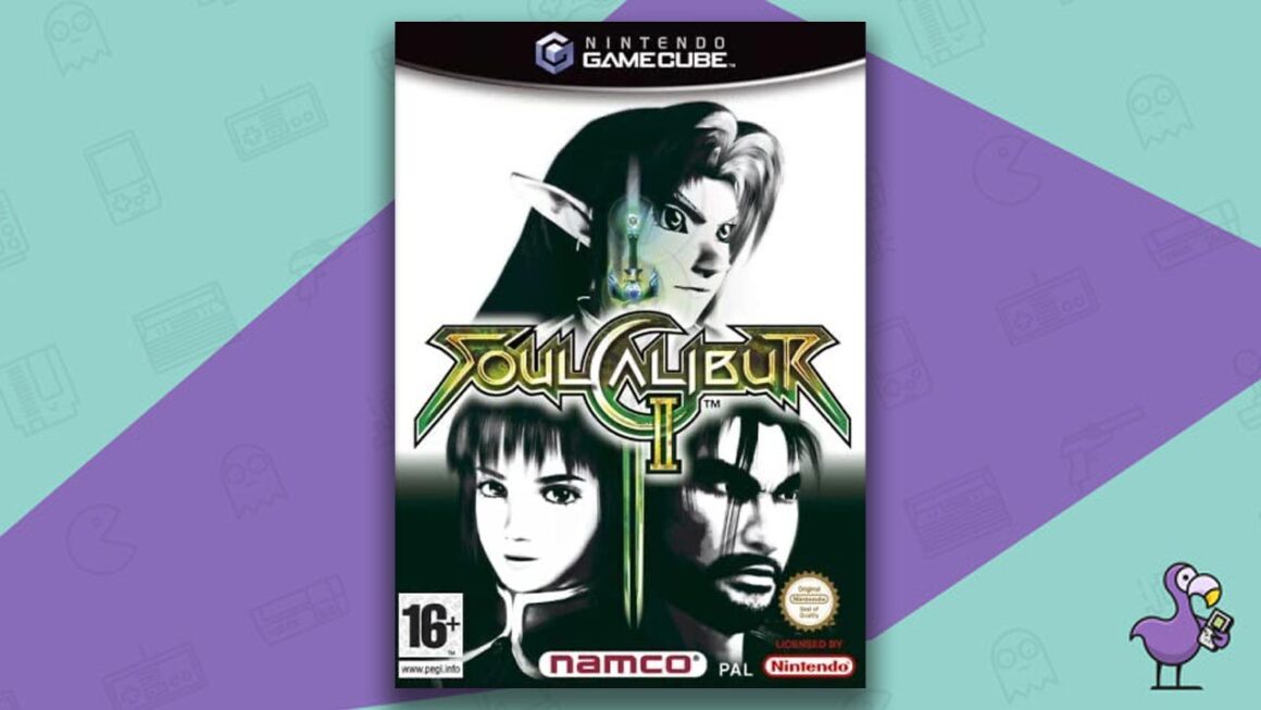 best multiplayer GameCube games - SoulCalibur II game case cover art