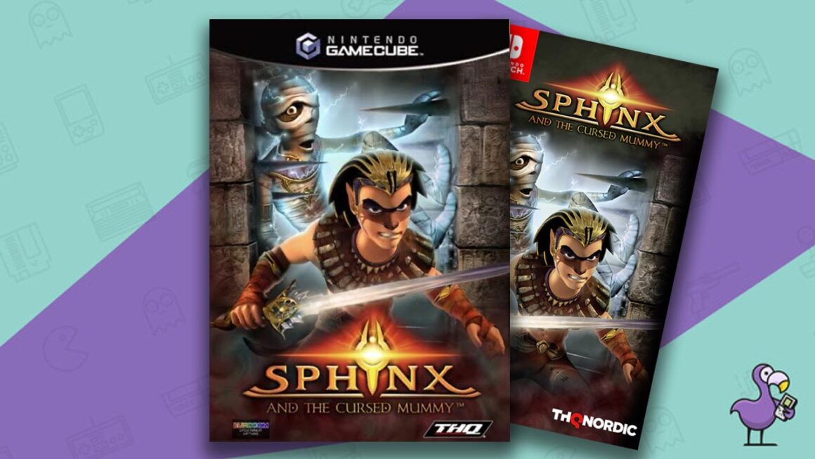 Best GameCube Games on Switch - Sphinx and the Cursed Mummy game cases