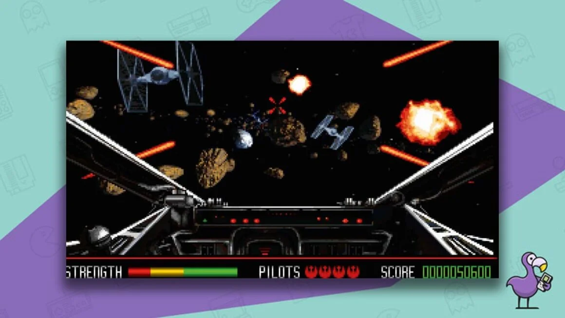 Star Wars: Rebel Assault sega cd gameplay