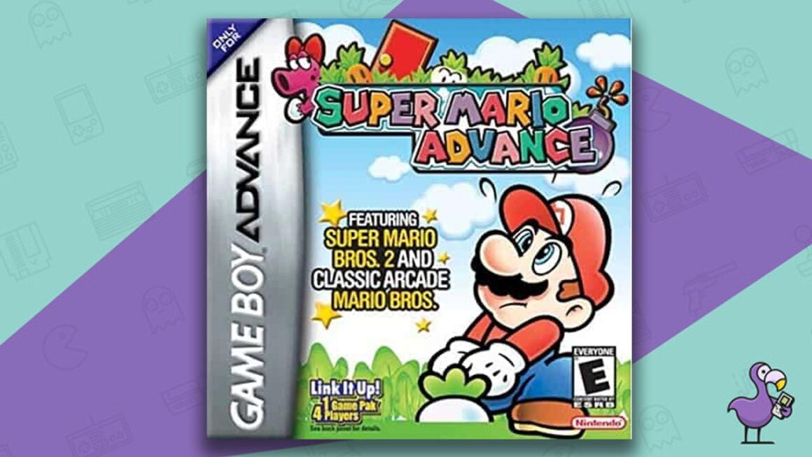 Best selling GBA games - Super Mario Advance game case cover art