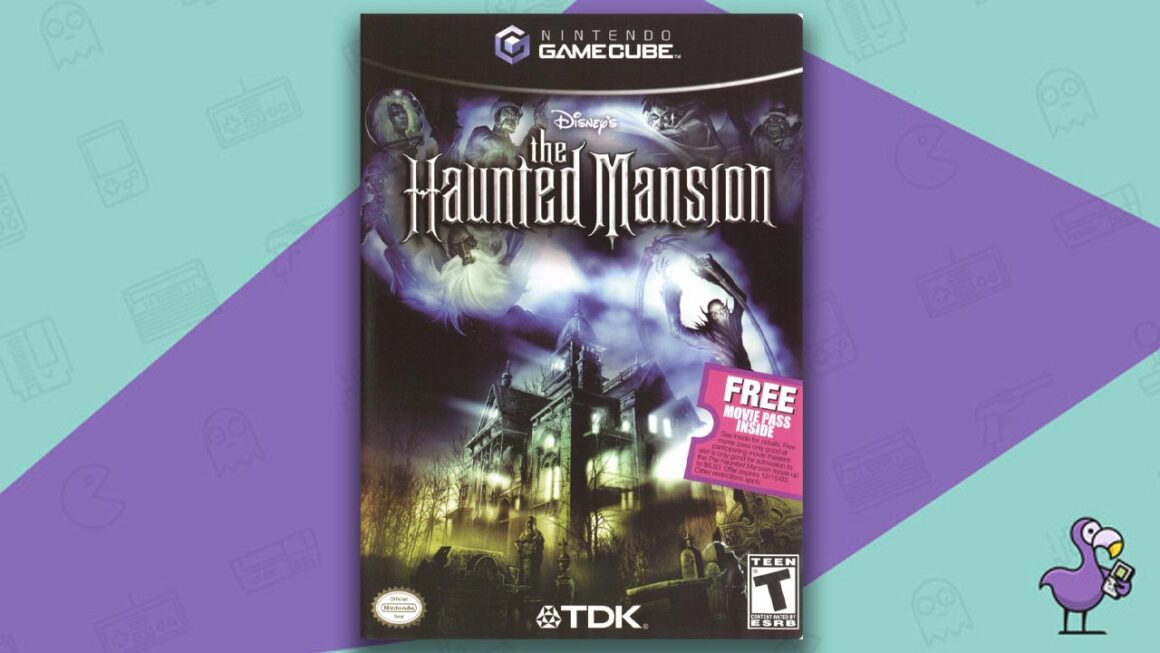 Best GameCube horror games - The Haunted Mansion game case cover art