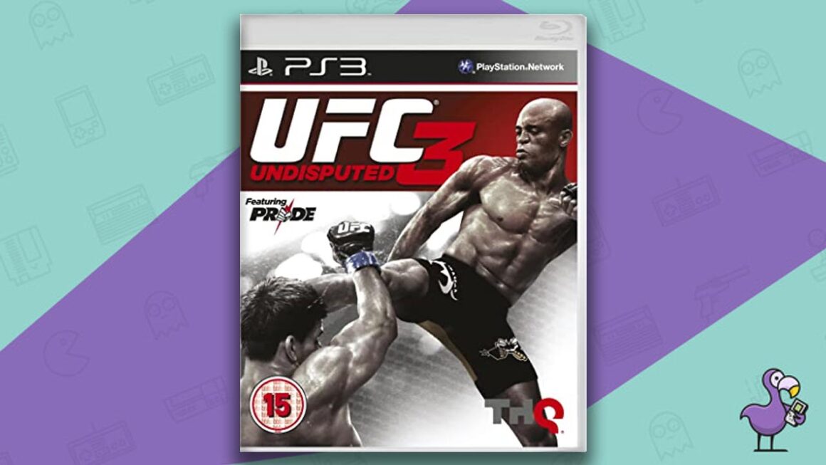 Best PS3 Fighting games - UFC Undisputed 3 game case cover art