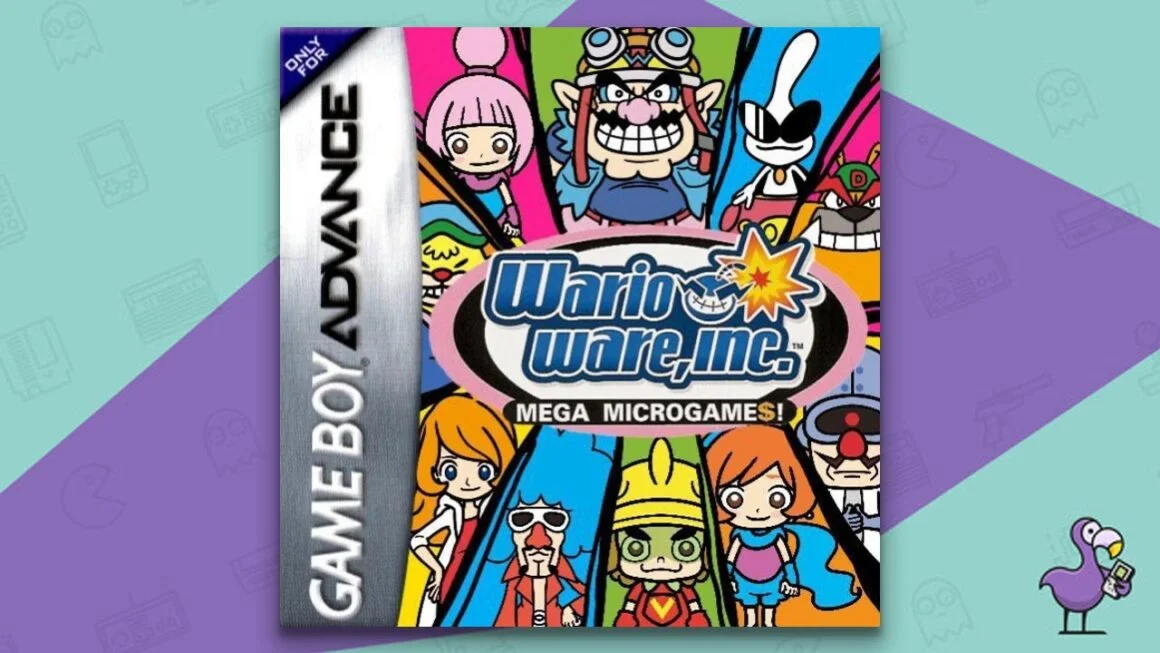 Best Gameboy Advance Games - WarioWare Inc Mega Microgames game case cover art