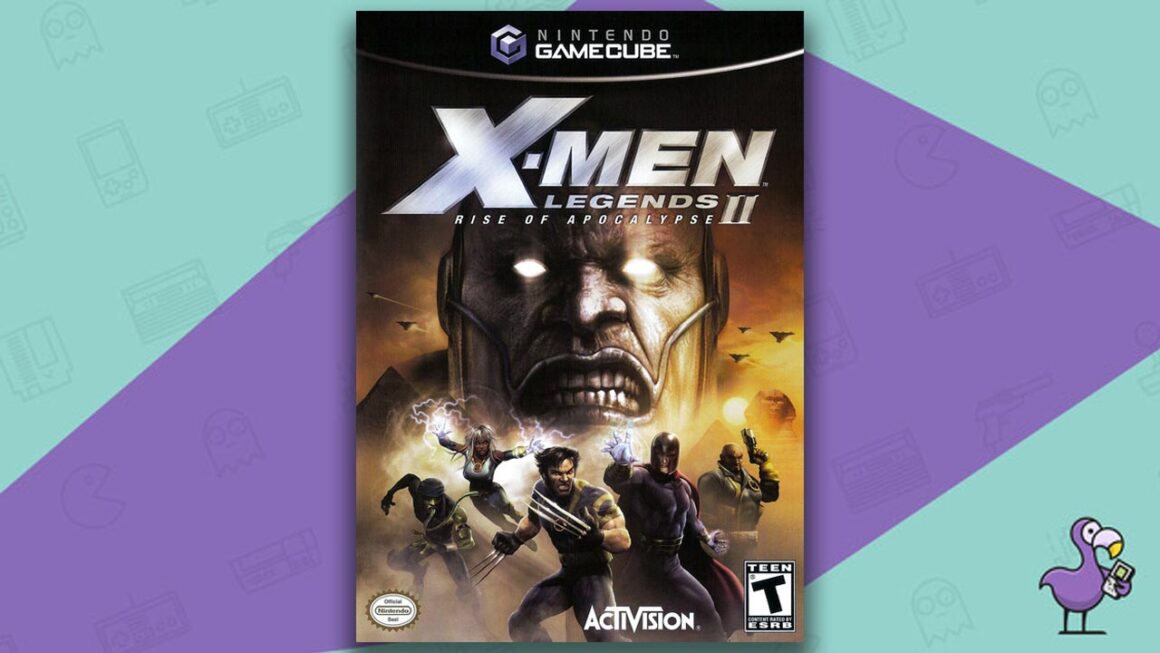 best 4 player Gamecube games - X-Men II: Rise of Apocalypse game case cover art