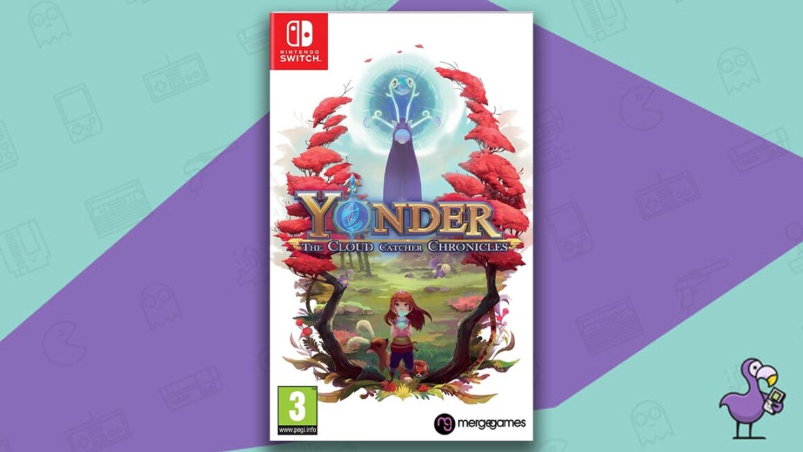 Best open world Nintendo Switch games - Yonder: The Cloud Catcher Chronicles game case cover art