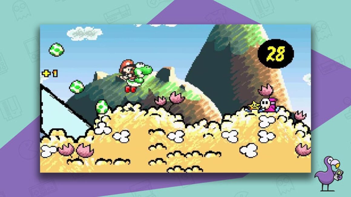 Yoshi's Island: Super Mario Advance 3 gameplay