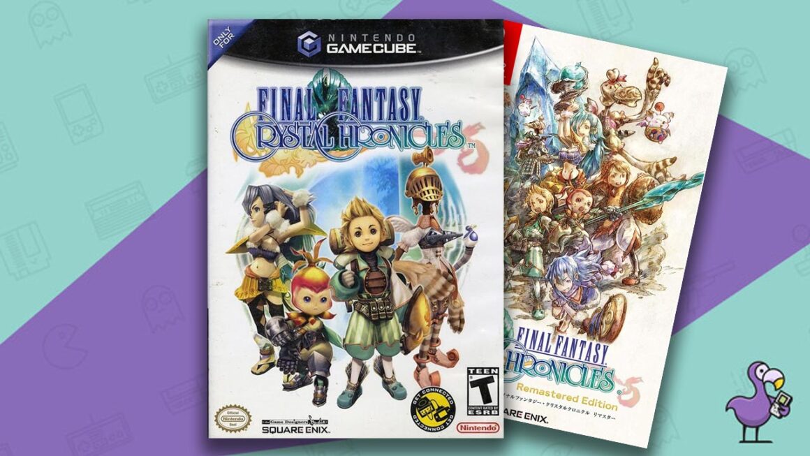 Best GameCube Games on Switch - Final Fantasy Crystal Chronicles game cases