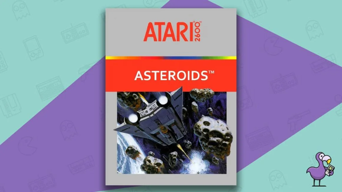 Best Atari 2600 games - Asteroids game case cover art