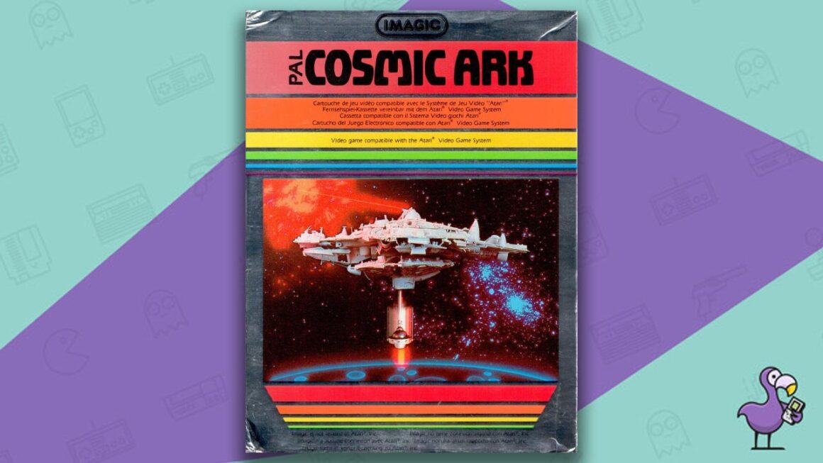 Best Atari 2600 games - Cosmic Ark game case cover art