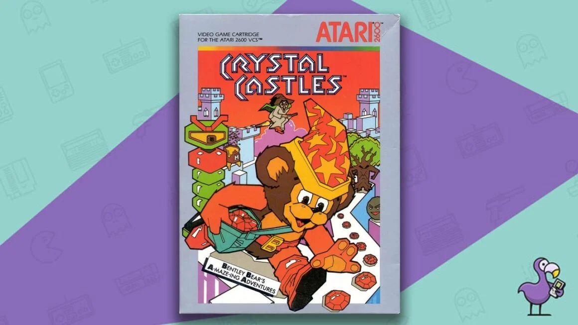 Best Atari 2600 games - Crystal Castles game case cover art