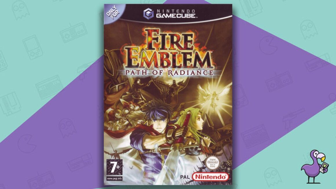 Best Fire Emblem Games - Fire Emblem: Path of Radiance Nintendo GameCube game case cover art