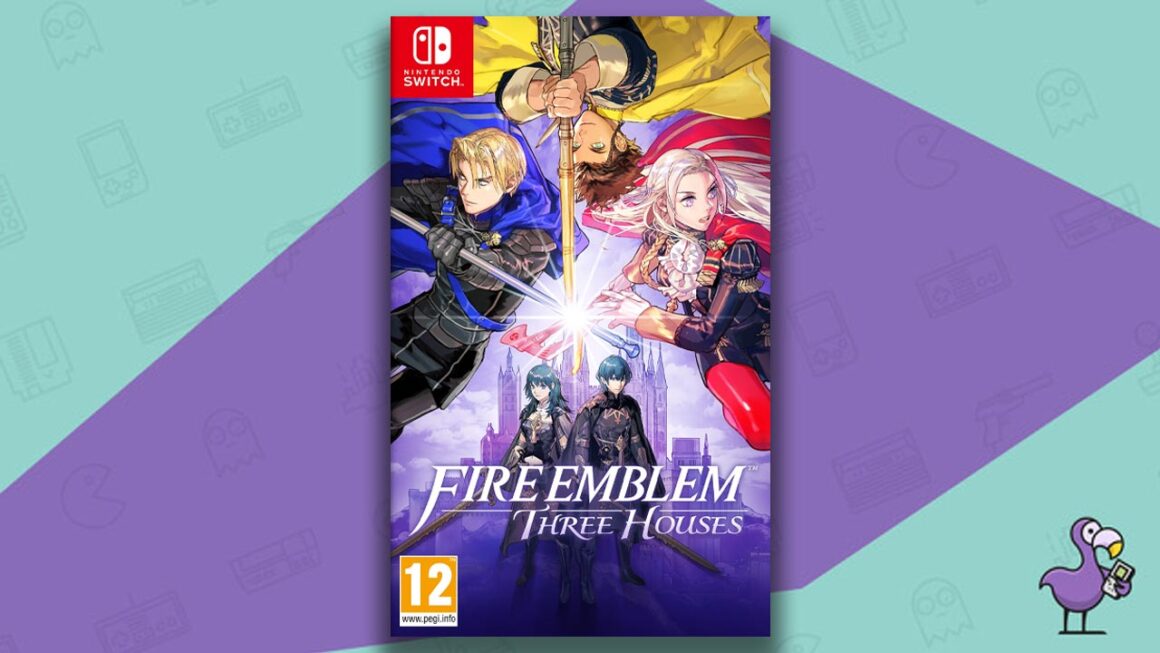 Best Fire Emblem Games - Fire Emblem: Three Houses Nintendo Switch game case cover art