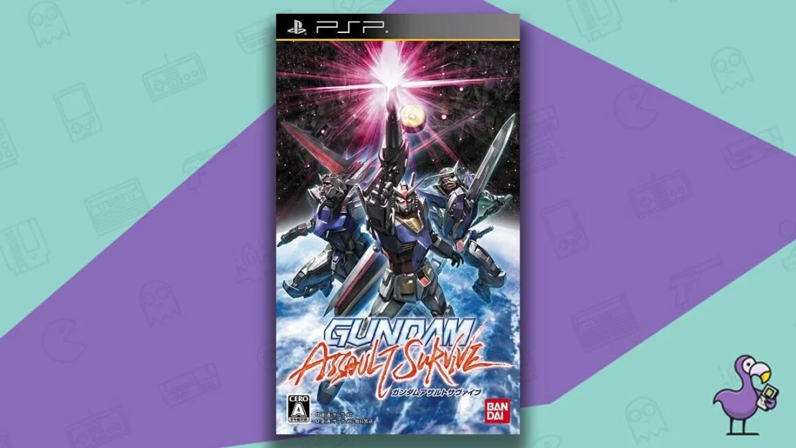 Best Gundam Games - Gundam Assault Strike game case cover art PSP
