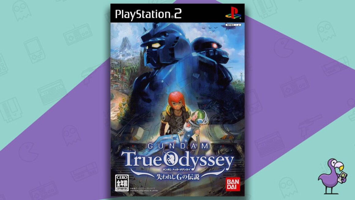 Gundam: True Odyssey game case cover art PS2
