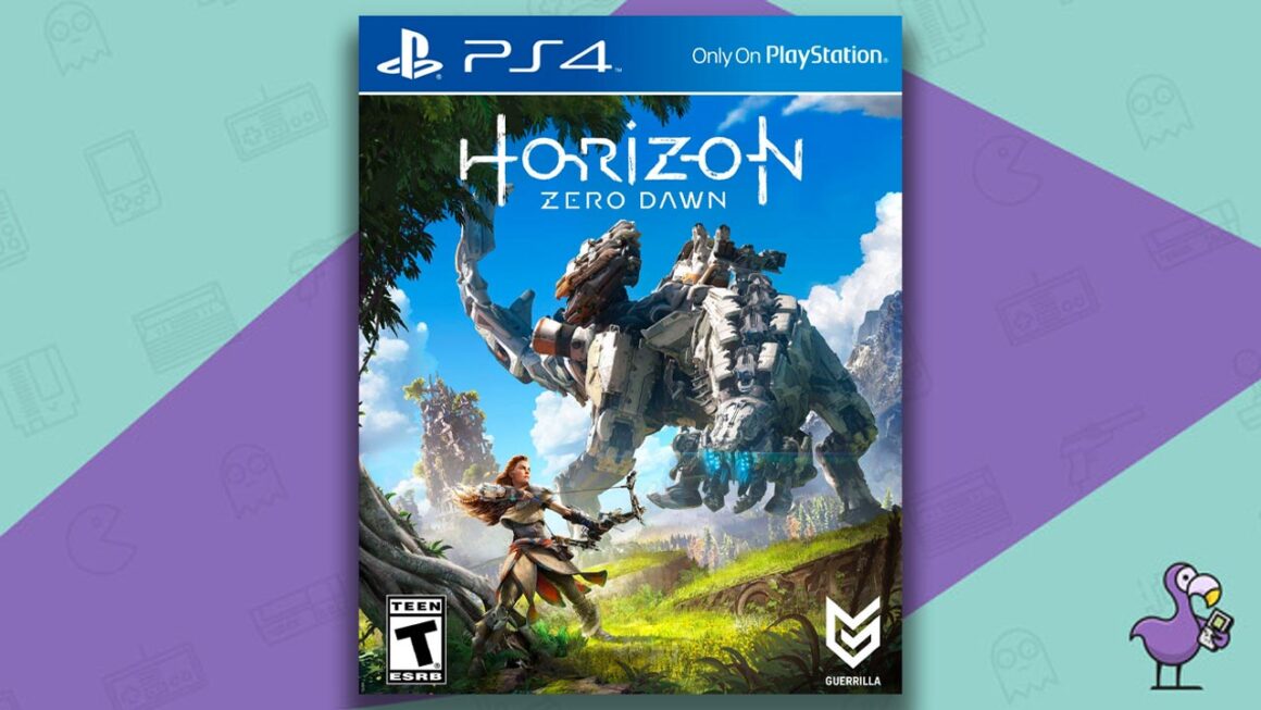 best dinosaur games - Horizon Zero Dawn PS4 game case