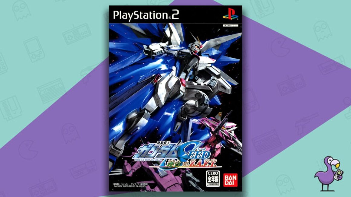 Best Gundam Games - Kidou Senshi Gundam Seed: Rengou vs. Z.A.F.T. game case cover art PS2