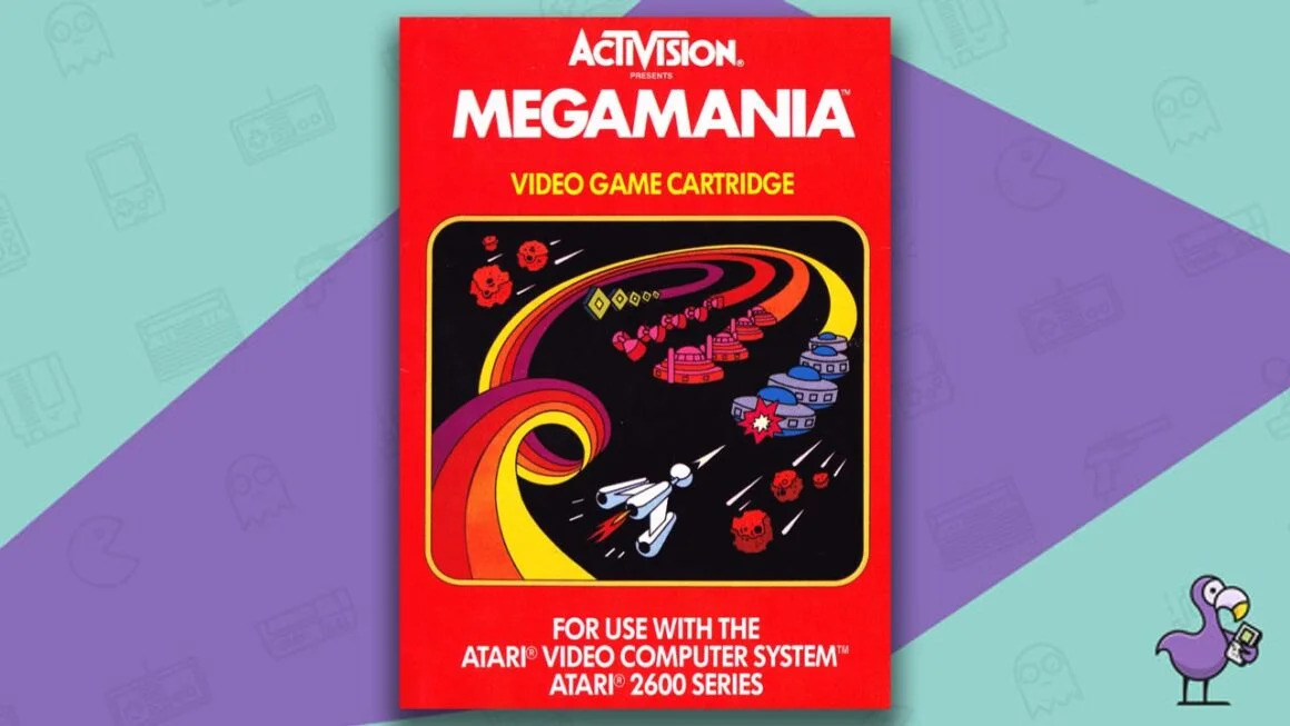 Best Atari 2600 games - Megamania game case cover art