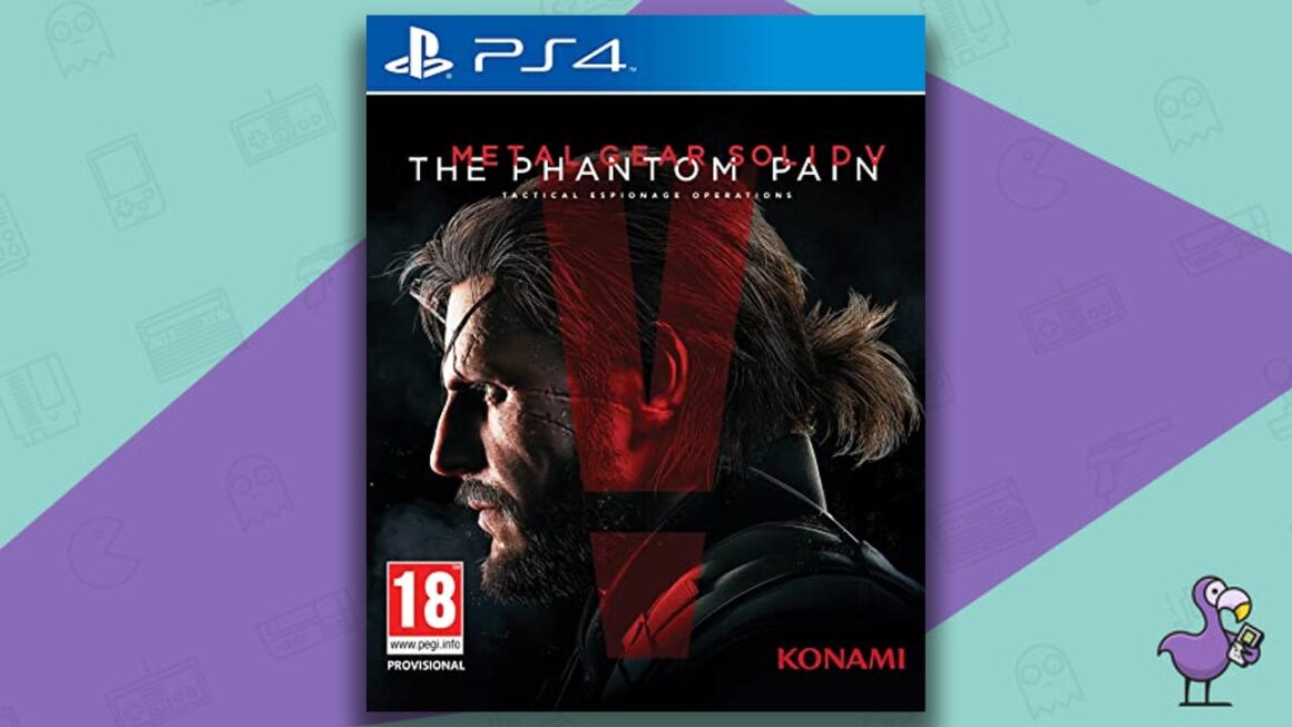 Best Open World PS4 Games - Metal Gear Solid V - The Phantom Pain game case cover art