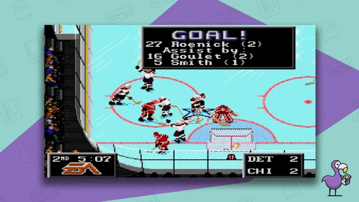NHL '94 sega cd gameplay
