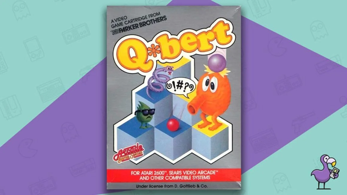 Q*bert game box