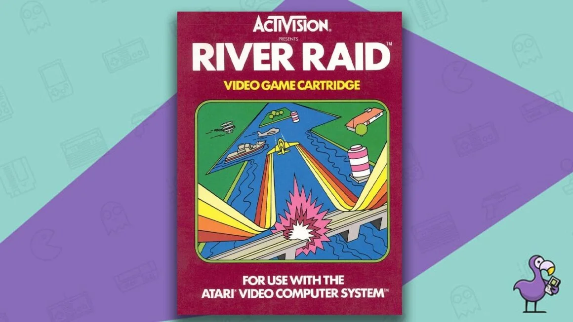 Best Atari 2600 games - River Raid game case cover art
