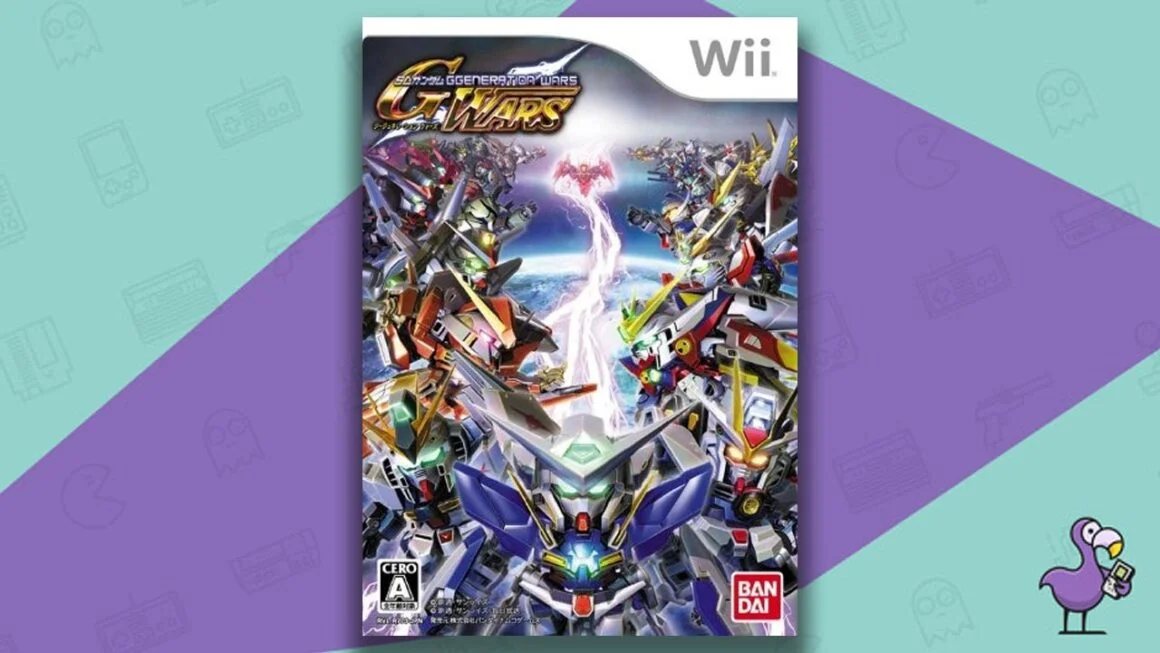 Best Gundam Games - SD Gundam G Generation Wars game case cover art Wii