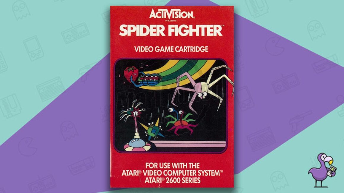 Best Atari 2600 games - Spider Fighter game case cover art