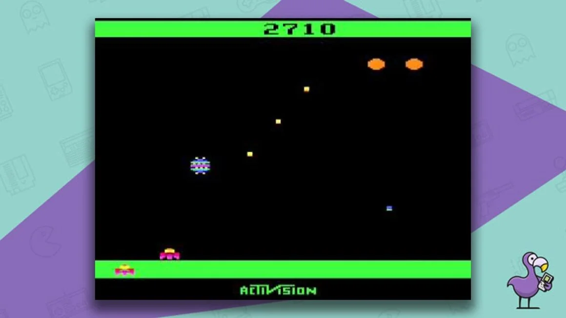 Spider fighter Atari 2600 gameplay