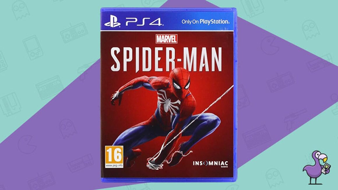 25 Most Popular Video Games Today - Spider Man game case cover art PS4