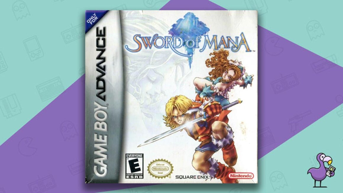 Best GBA RPGs - Sword of Mana game case cover art