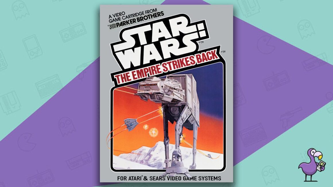 Best Atari 2600 games - Star Wars: The Empire Strikes Back game case cover art