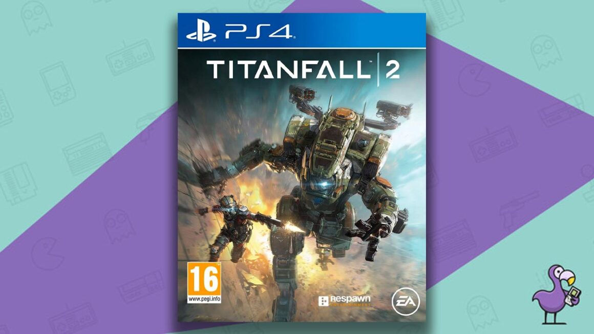 best robot games - Titanfall 2 PS4 game case cover art