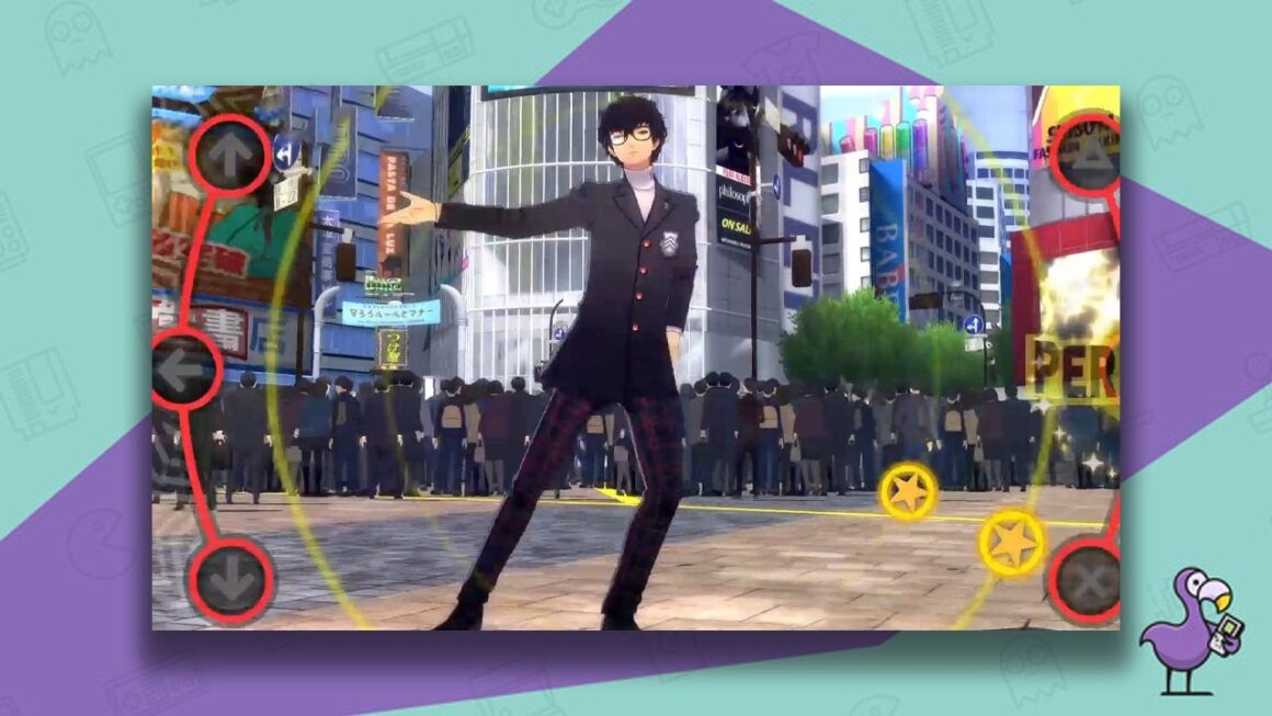 Persona 5: Dancing in Starlight gameplay