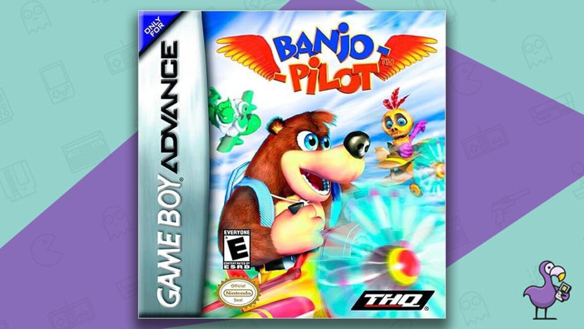 Best Multiplayer GBA Games - Banjo Pilot Game Case Cover Art