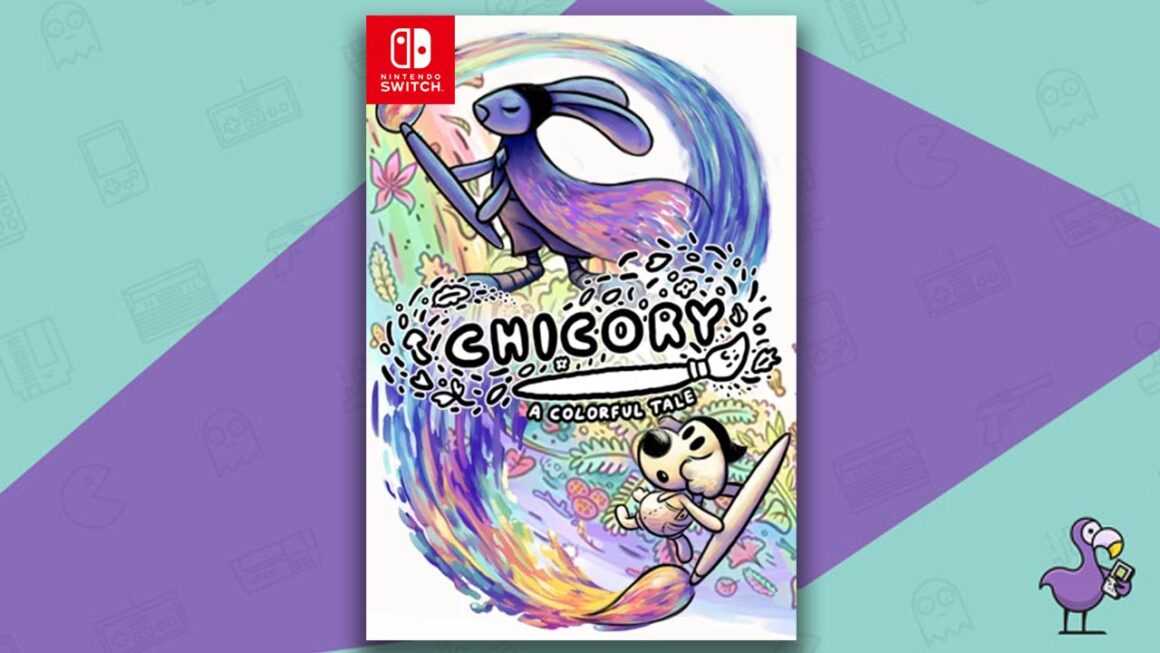 Best Indie Games on Switch - Chicory: A Colorful Tale game case cover art