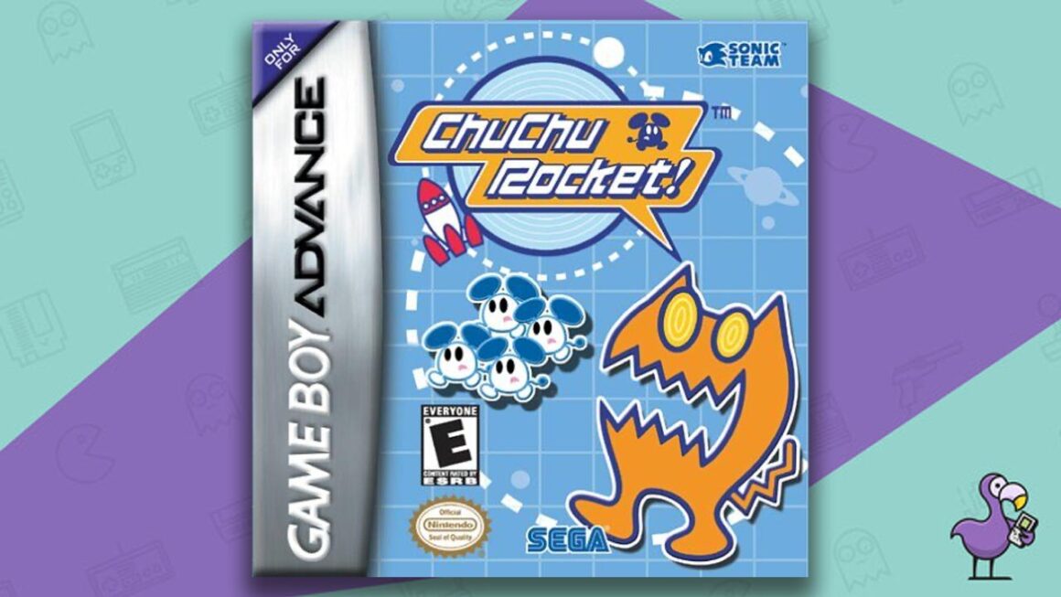 Best Multiplayer GBA Games - ChuChu Rocket! Game Case Cover Art