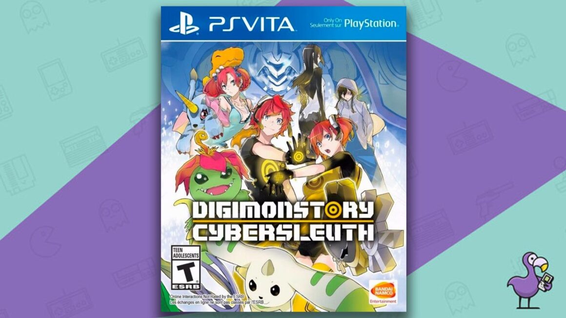 Best PS Vita games - Digimon Story: Cyber Sleuth game case cover art